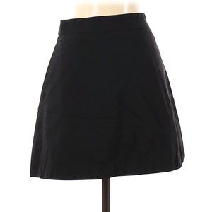 Express Solid Black Casual Skirt, Size 2